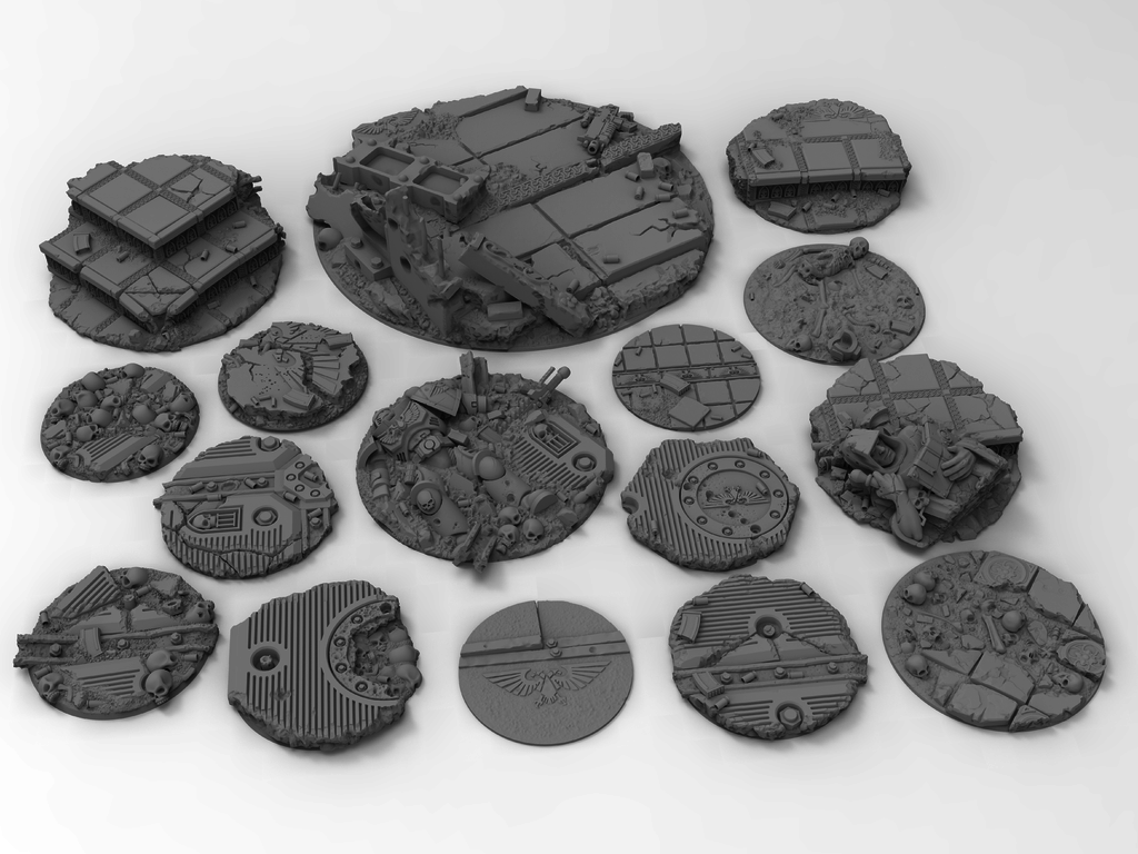 Imperial Ruins Base Topper Set